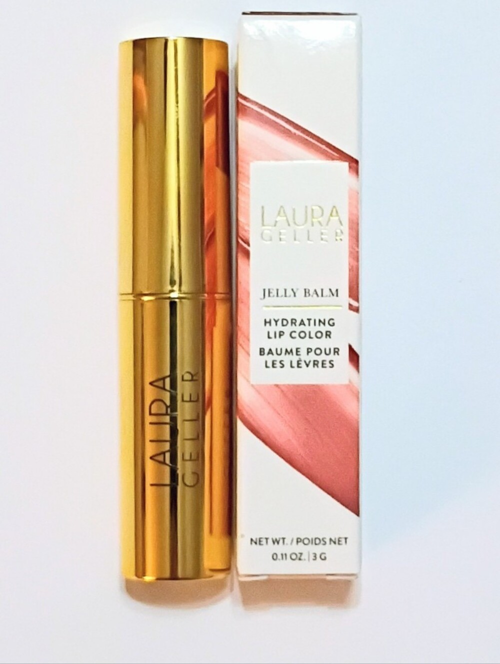 Laura Geller Jelly Balm Hydrating Lip Color – A Latte Love (0.11 oz / 3 g)